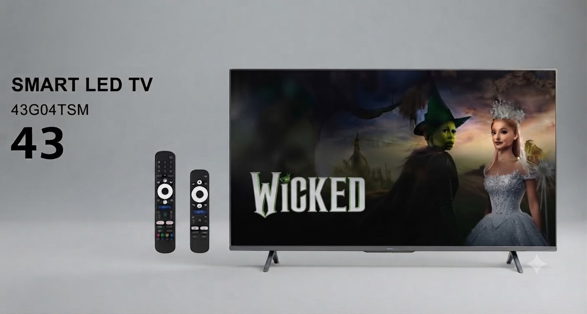 StarSat 43" Google smart LED TV
