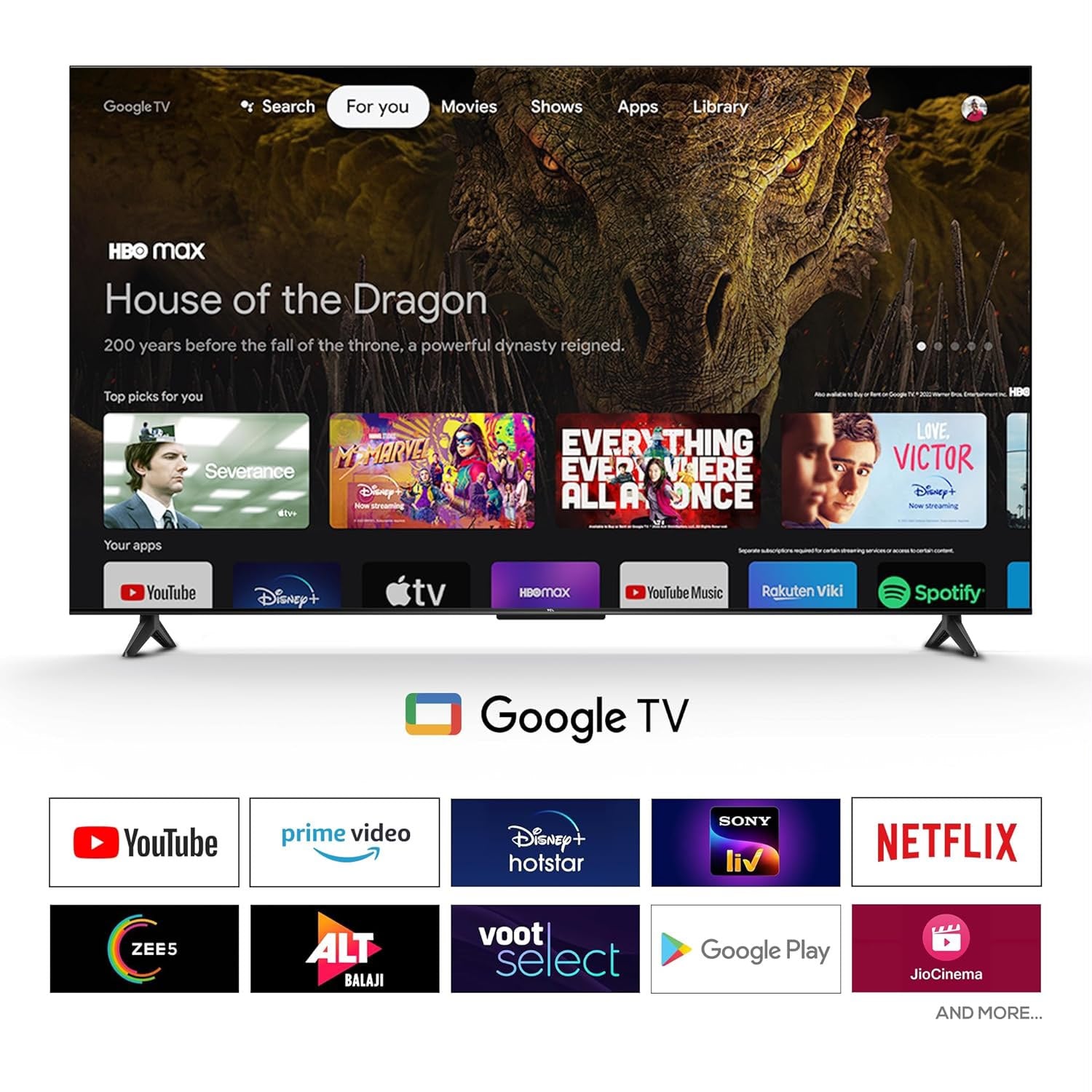StarSat 55" Google Smart TV