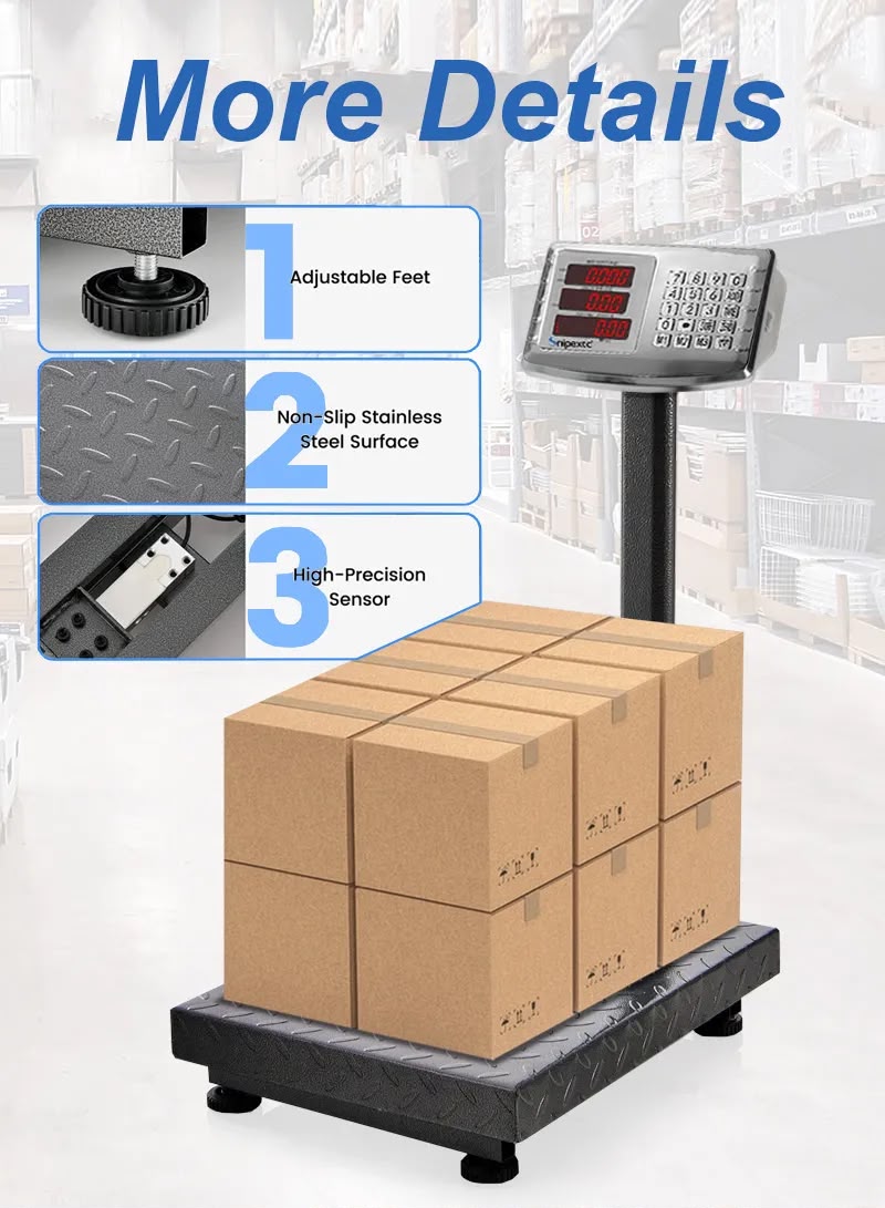 SCALE 300KG 400*500mm TCS-300kg
