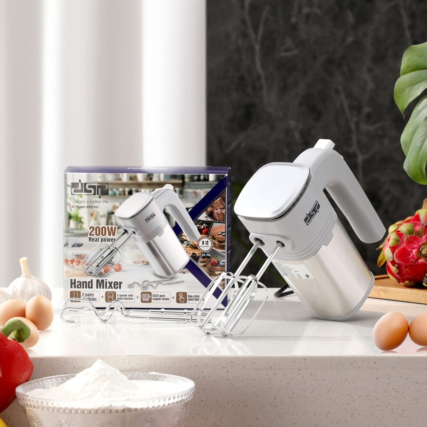 DSP KM2141 Hand Mixer