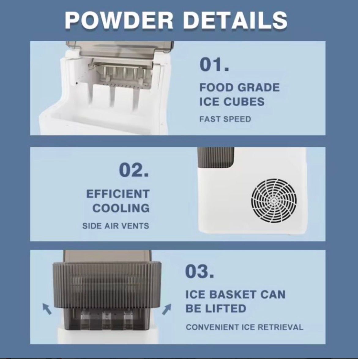 DSP DSP ICE MAKER KD8001