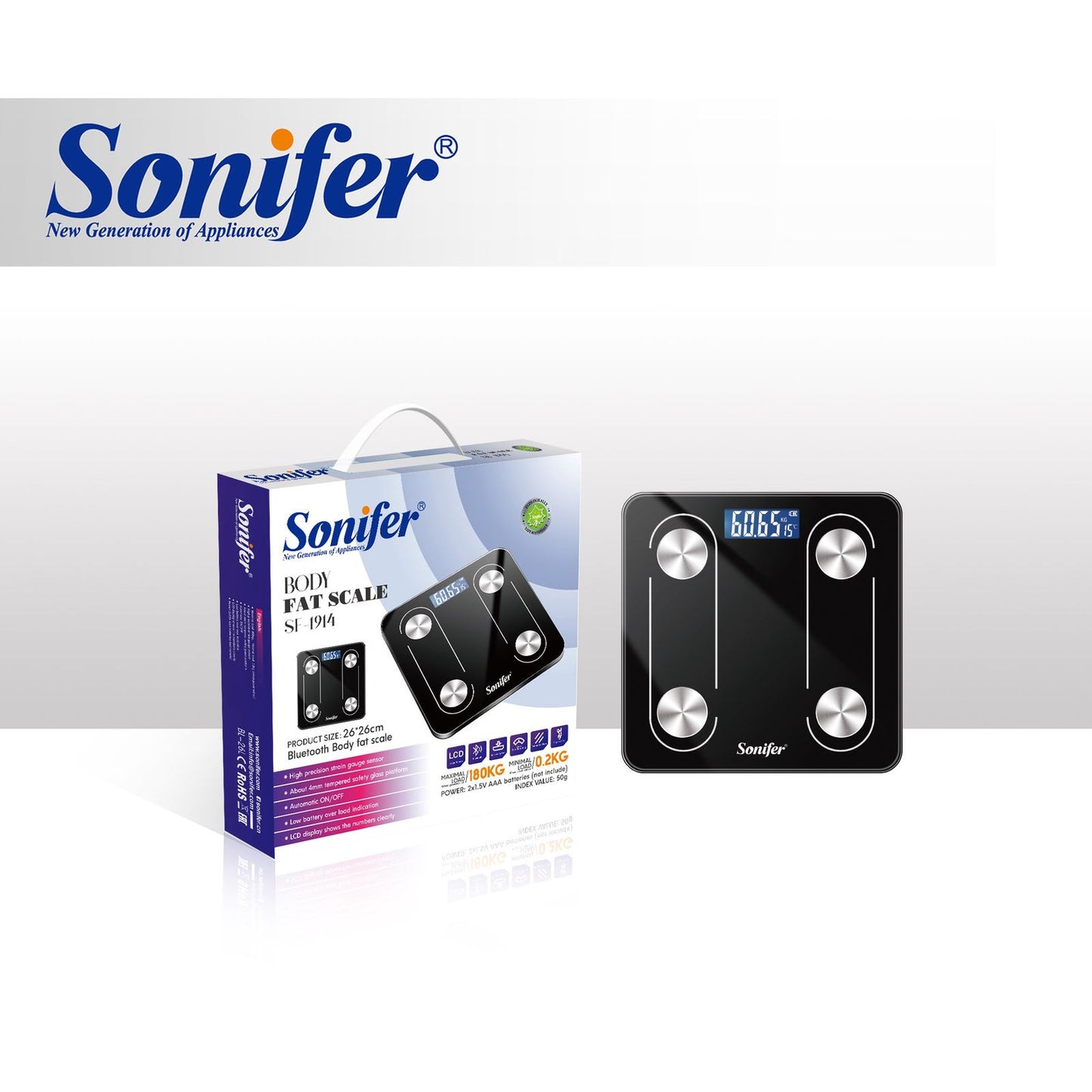 SONIFER BODY FAT SCALE SF-1914