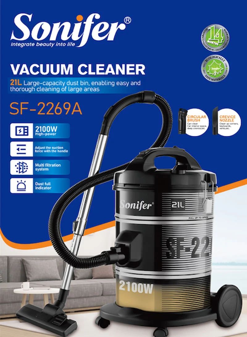 SONIFER VACUUM CLEANER 21L SF-2269a