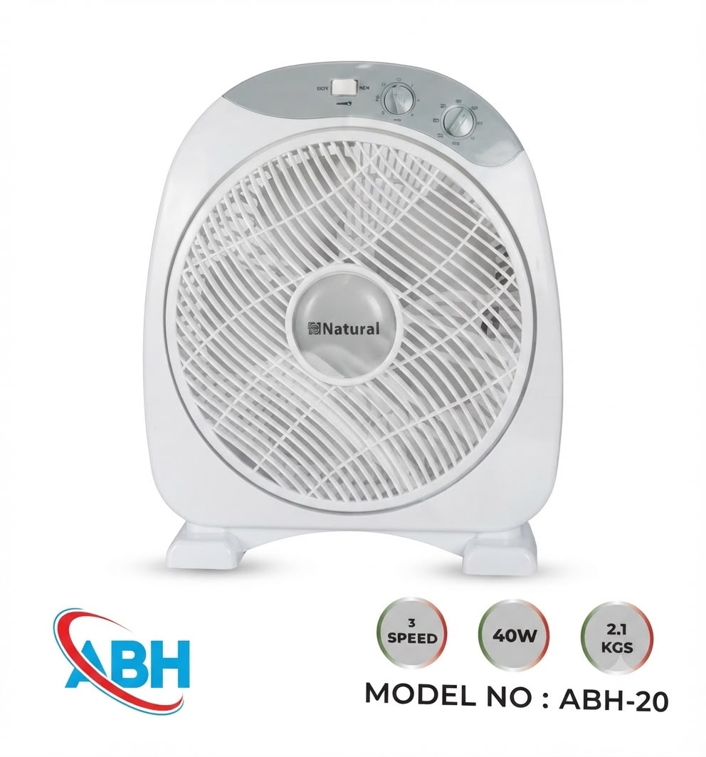 Natural Box Fan ABH-20