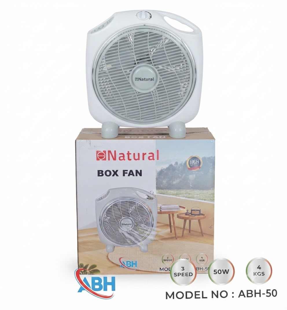 Natural Box Fan ABH-50