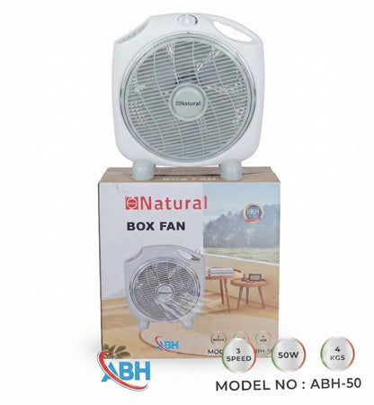 Natural Box Fan ABH-50