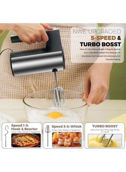 DENX DX3210 Electric Egg Beater & Dough Mixer