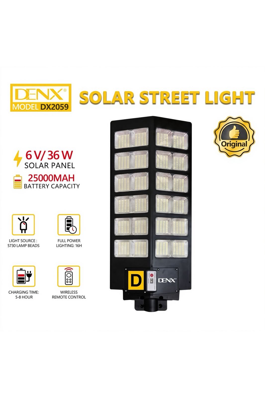 DENX SOLAR LED LIGHT DX2059