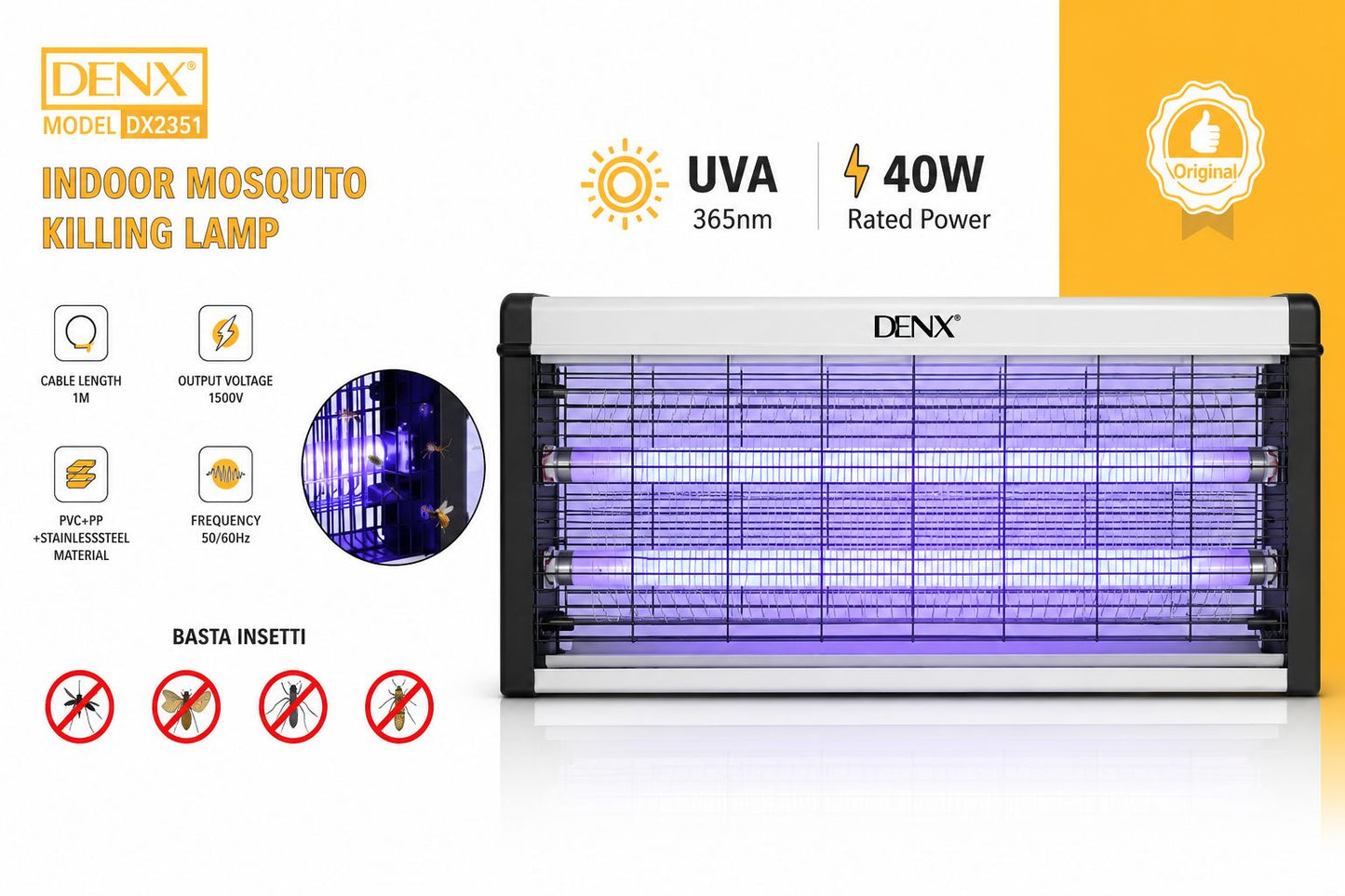 DENX MOSQUITO KILLER LIGHT DX2351