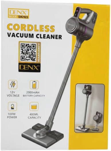 DENX CORDLESS VACCUM CLEANER DX2923