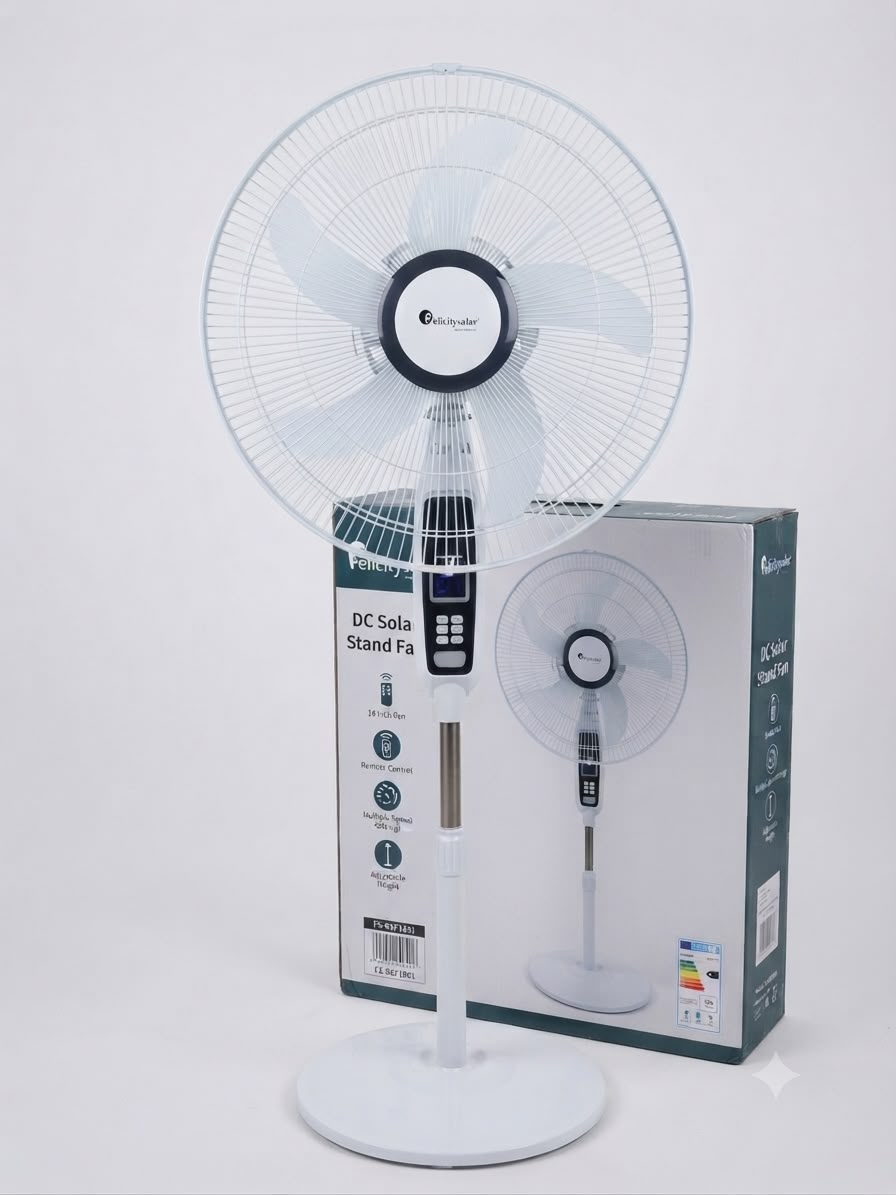 Felicity Rechargeable Stand Fan 40W 18 Inch