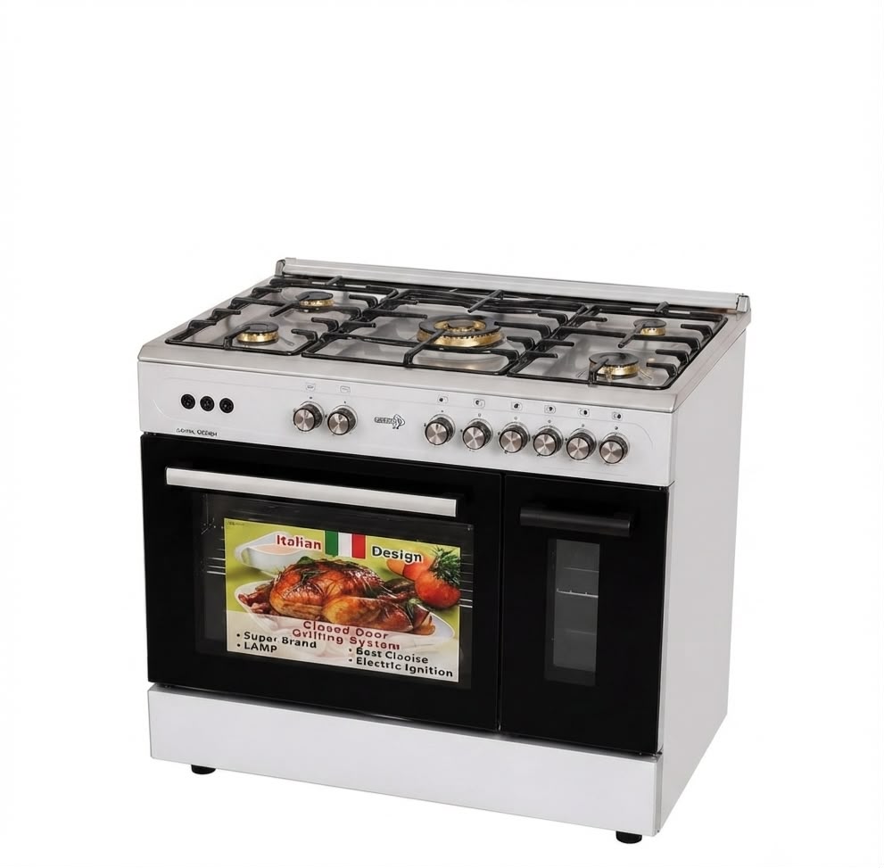 General Pro 5-Burner Italian Design Gas Cooker
