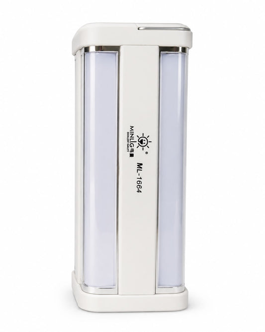 MINLIG EXCELLENT QUALITY PORTABLE RECHARGEABLE LED LIGHT MODEL: ML-1664