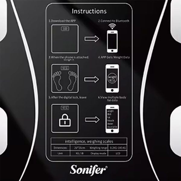 SONIFER BODY FAT SCALE SF-1913
