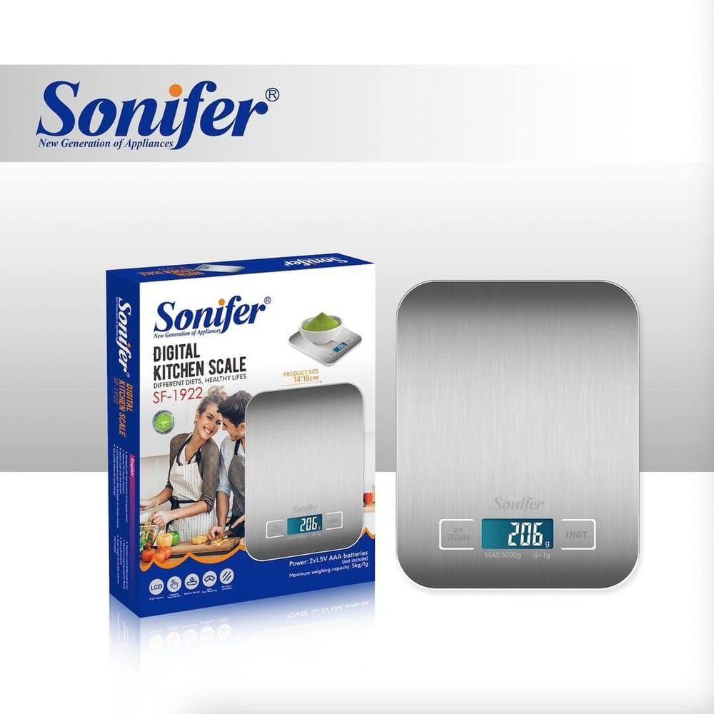 SONIFER DIGITAL KITCHEN SCALE SF-1922