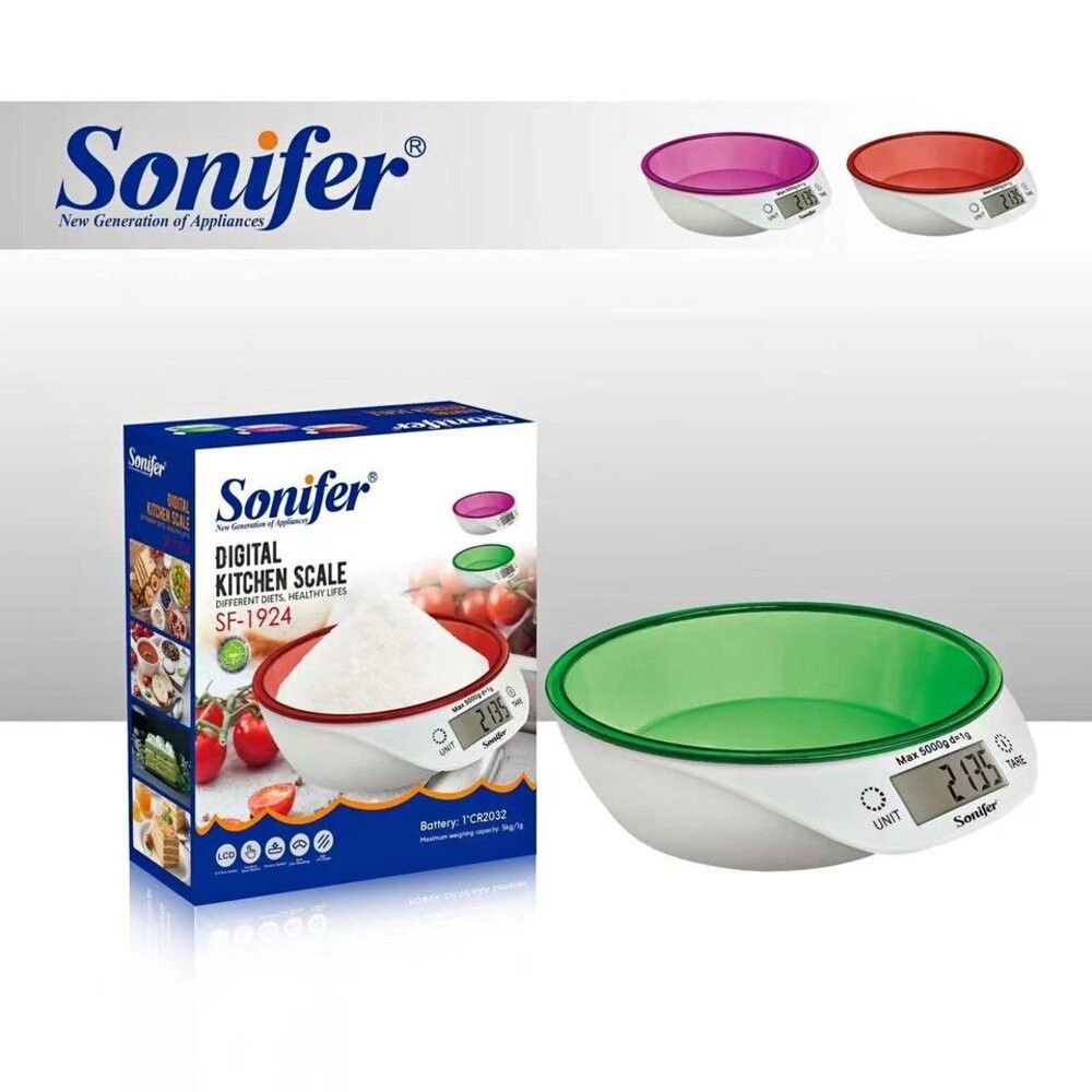 SONIFER DIGITAL KITCHEN SCALE SF-1924