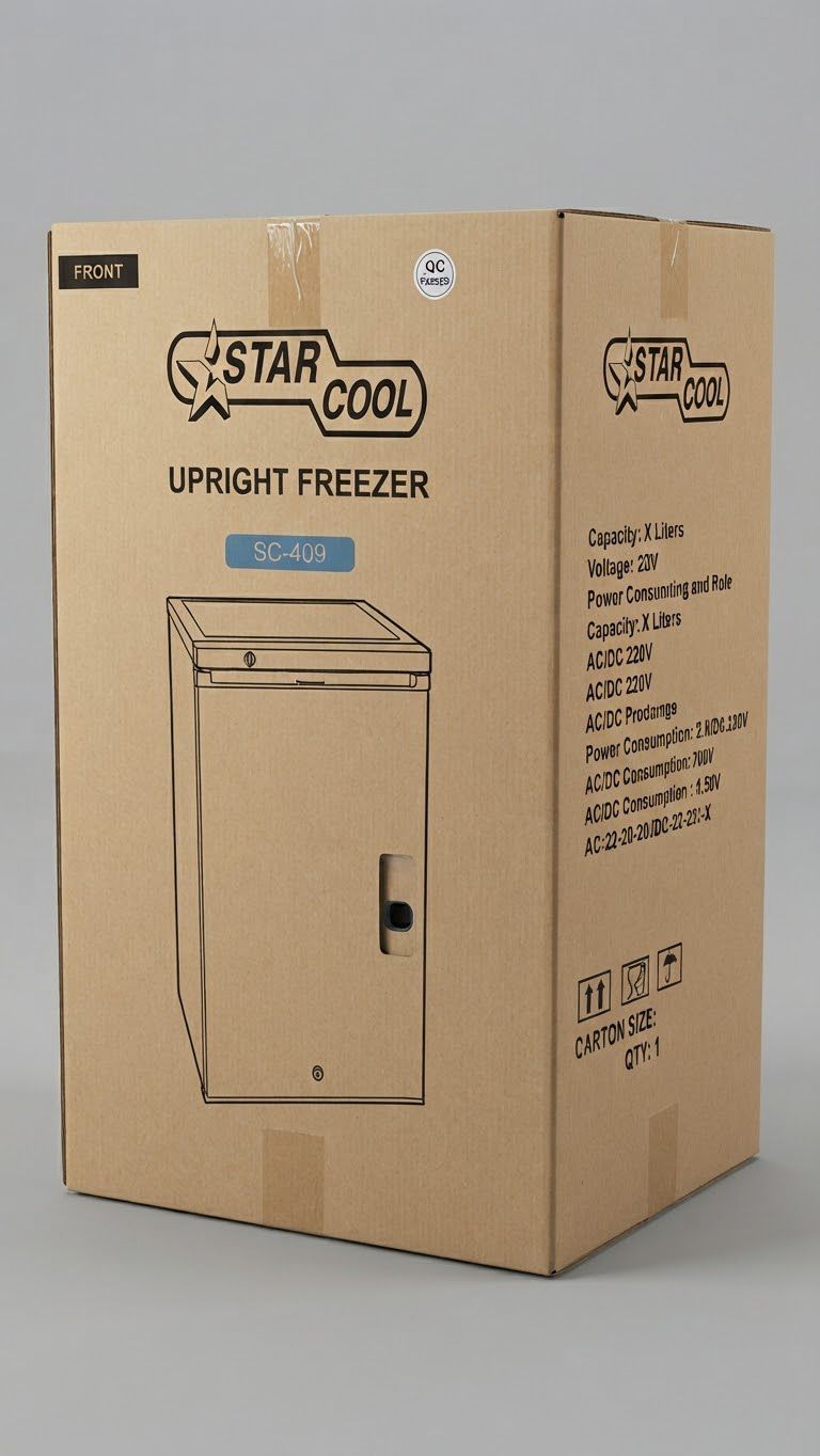 Star Cool Upright Freezer SC-409