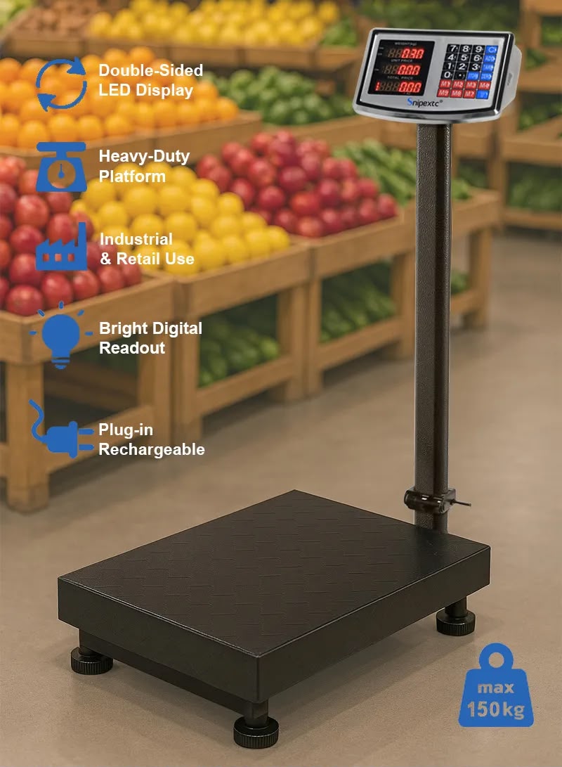 SCALE 150KG 300*400mm TCS-150KG