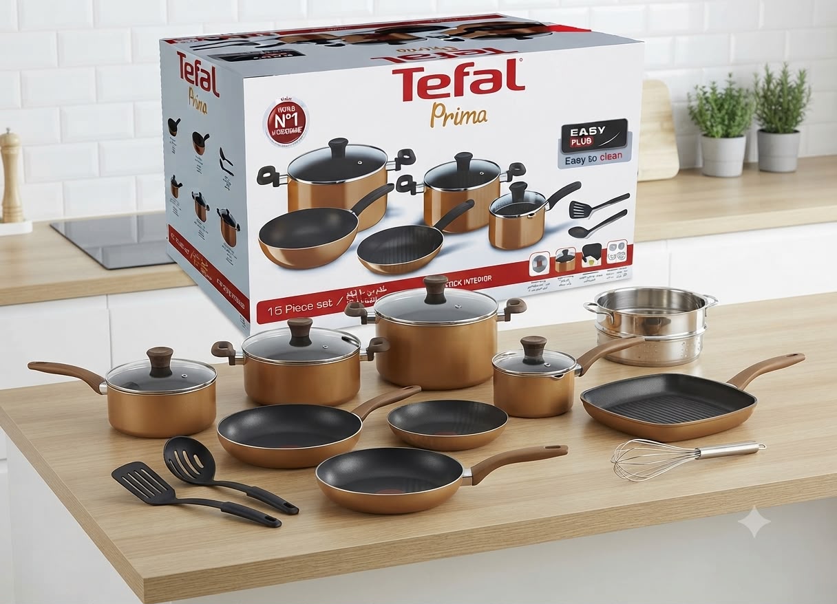 Tefal Prima non-stick cookware set