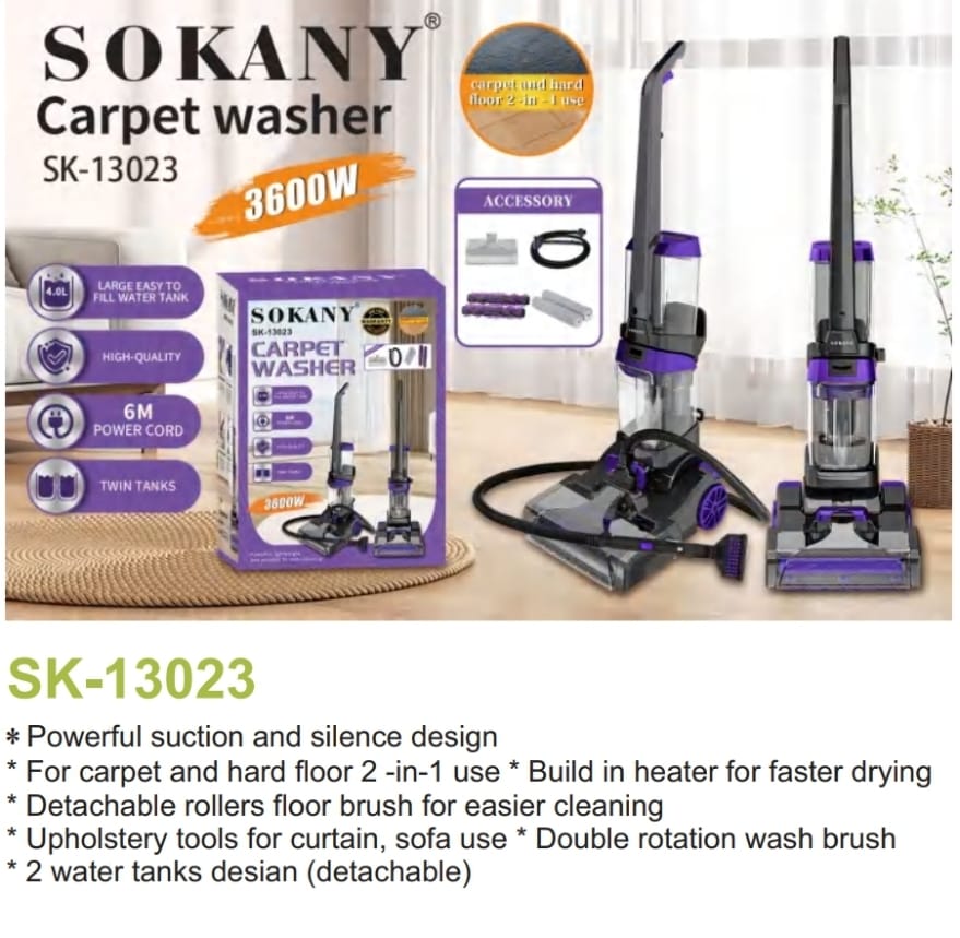 SOKANY CARPET WASHER SK-13023