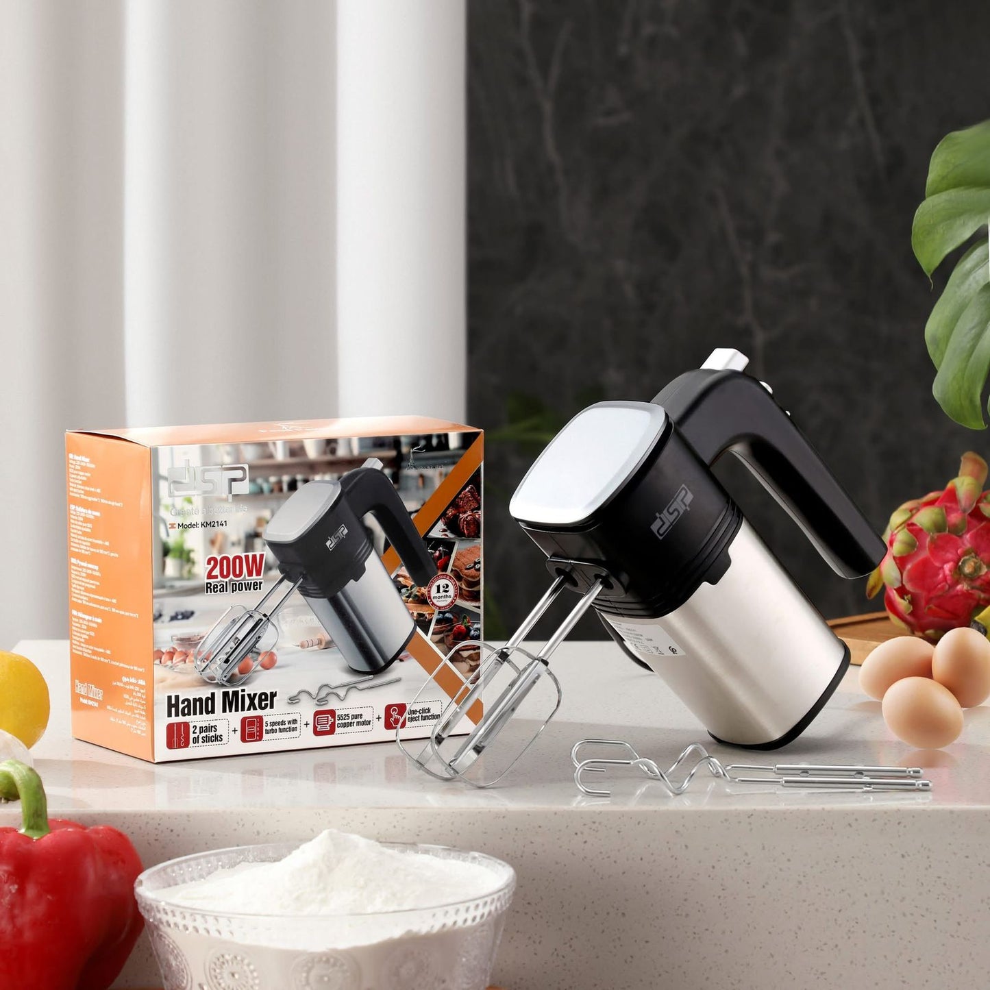 DSP KM2141 Hand Mixer
