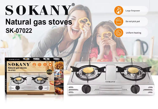 SOKANY SK-07022  غاز 2 عيون