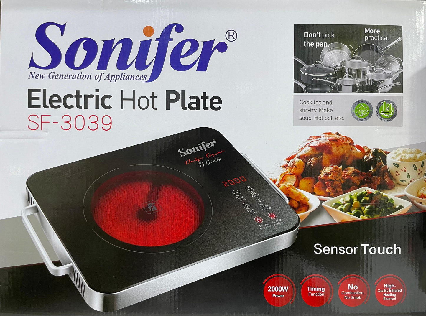 Sonifer Electric Hot Plate SF 3039