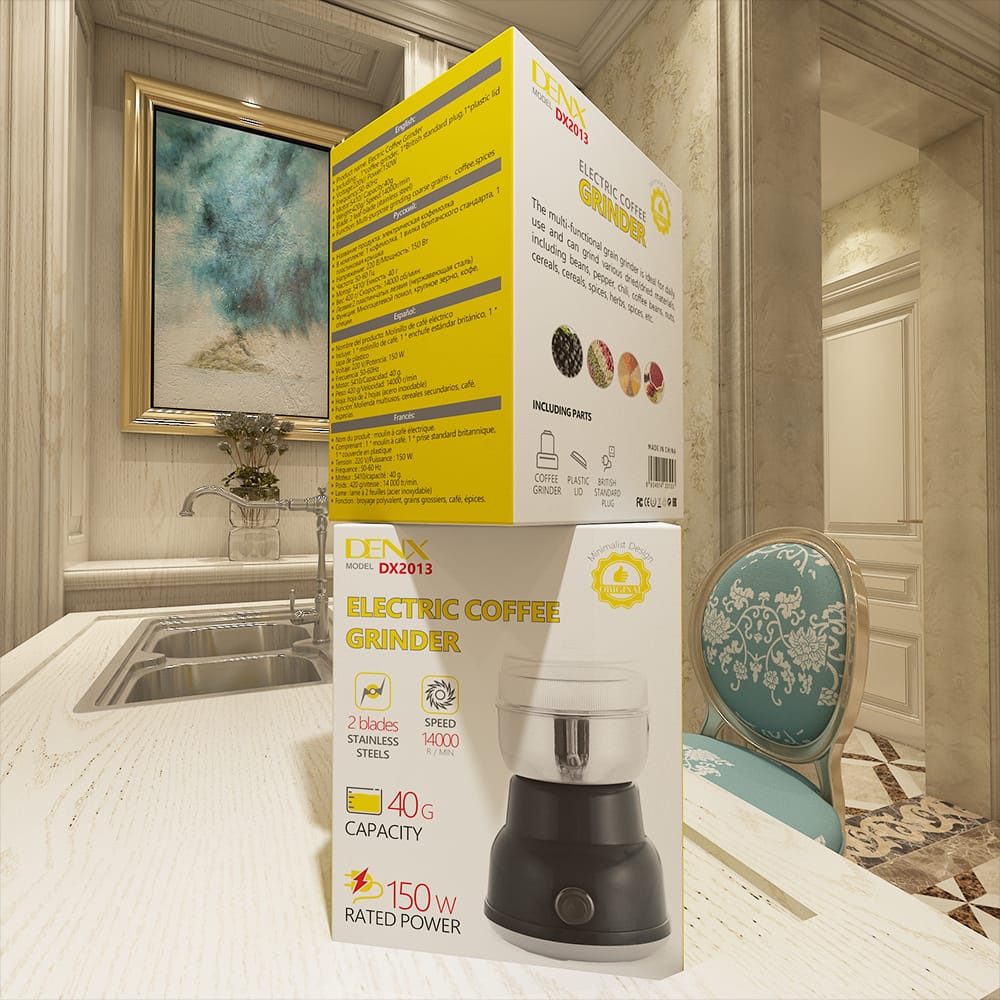 DENX DX2013 ELECTRIC COFFEE GRINDER