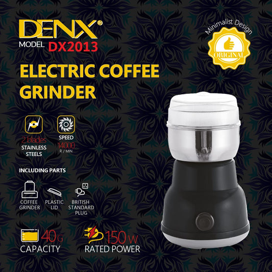 DENX DX2013 ELECTRIC COFFEE GRINDER