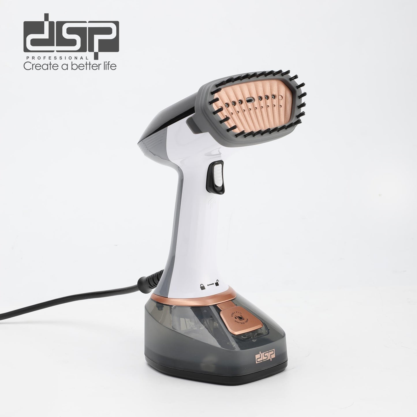 dsp kd1121-black handheld garment steamer