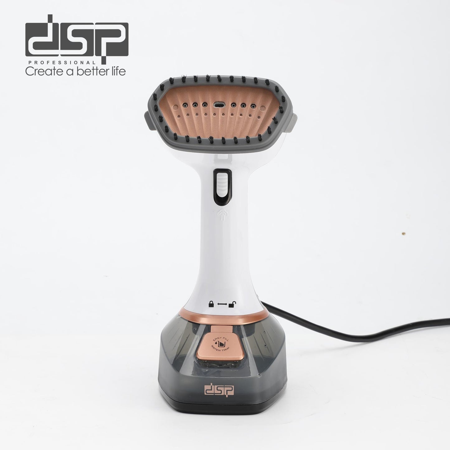 dsp kd1121-black handheld garment steamer