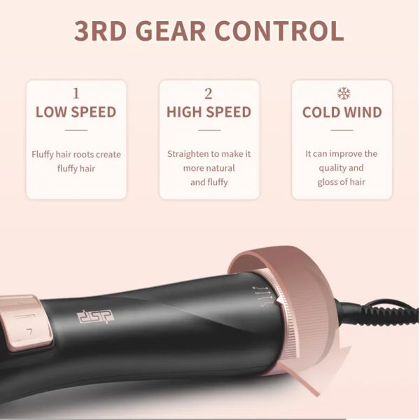 DSP 50063, Rotating Hot Air Styler Brush