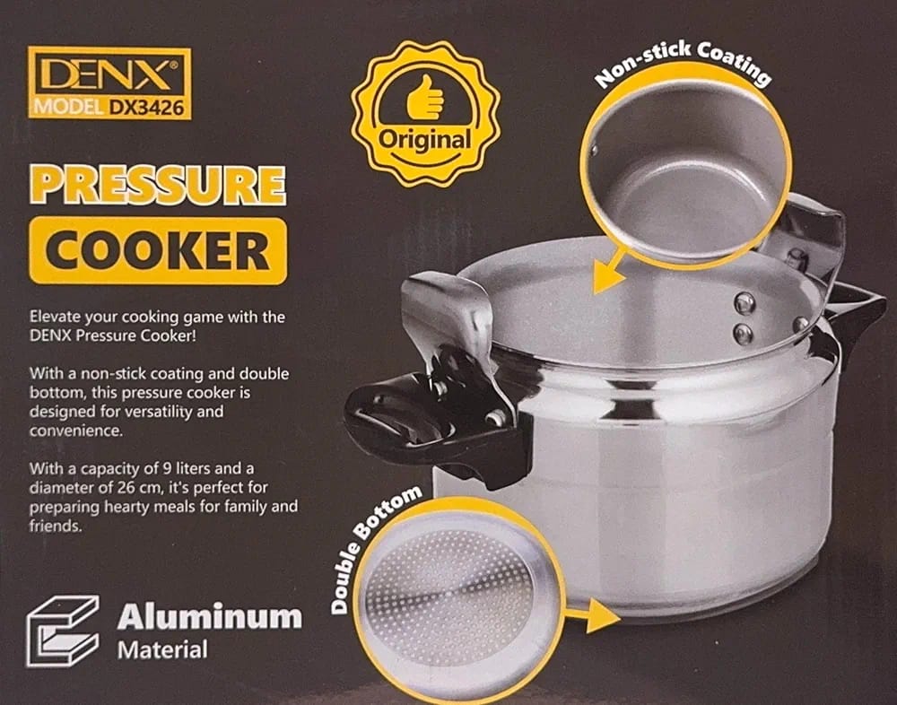 DENX DX3426 PRESSURE COOKER 9L