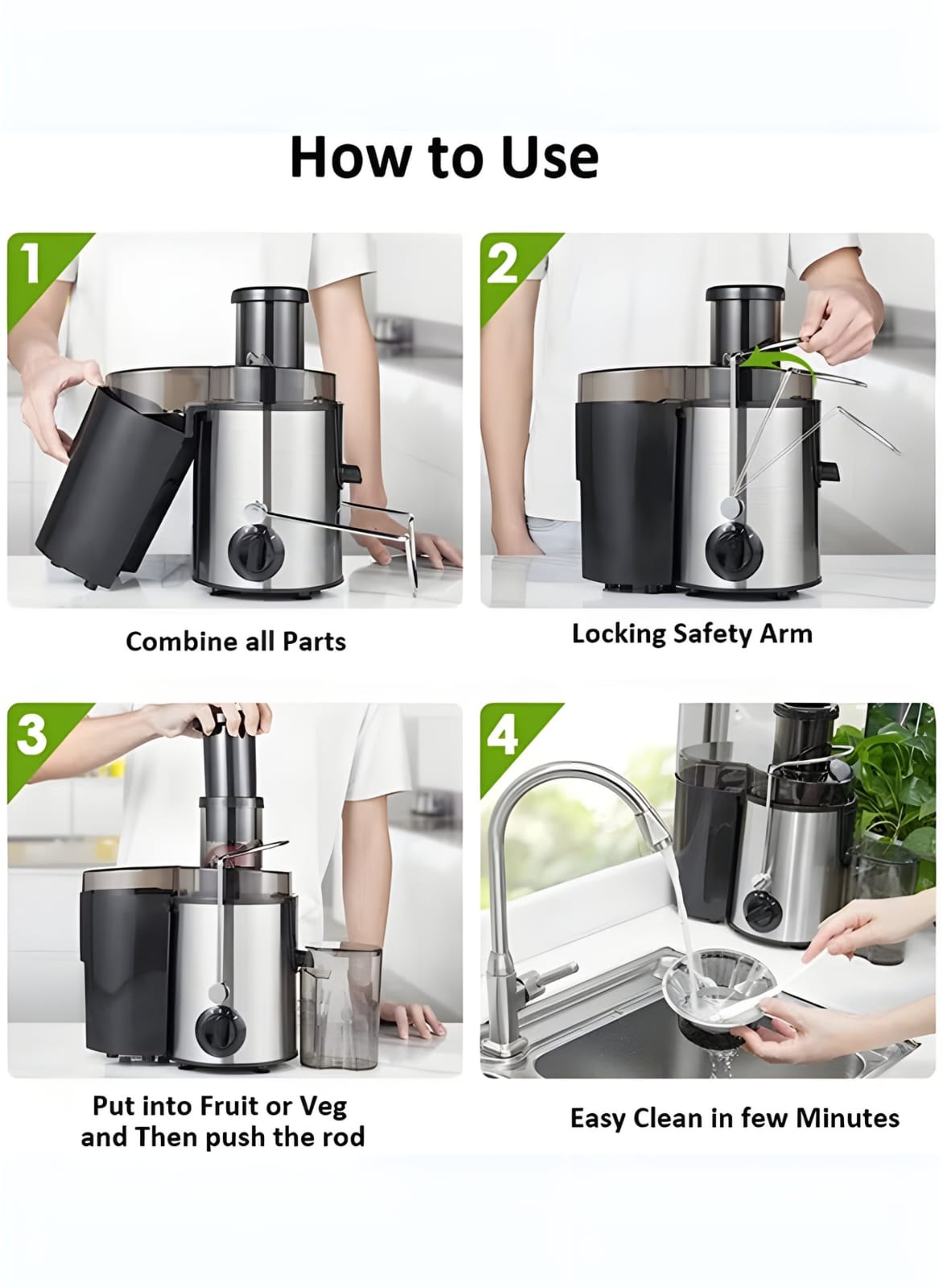 DENX DX2071 JUICER EXTRACTOR