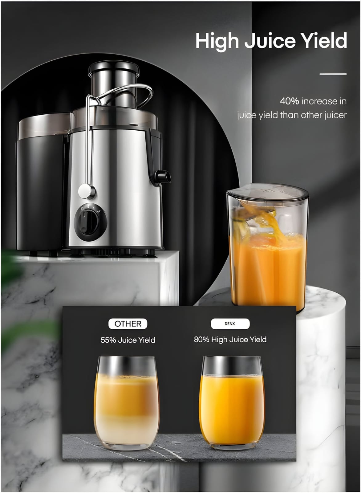 DENX DX2071 JUICER EXTRACTOR