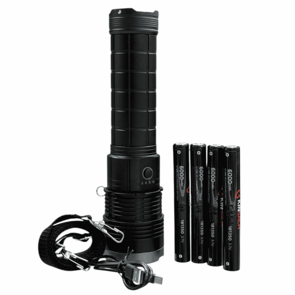 X-BALOG MULTIFUNCTIONAL TELESCOPIC ZOOM SUPER BRIGHT ALUMINUM FALSHLIGHT BL-G501
