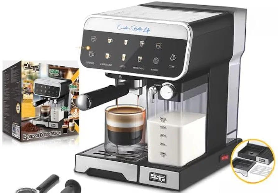 DSP KA3157 Professional Espresso Machine
