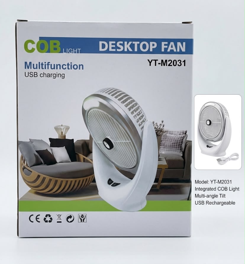 COB DESKTOP FAN YT-M2031