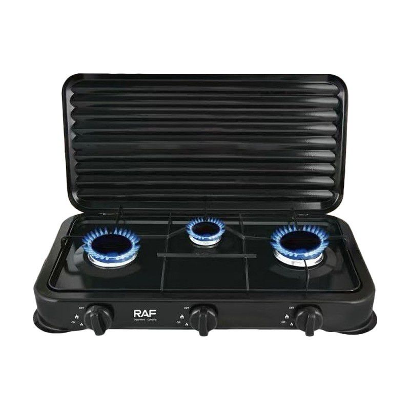 RAF HOME COOKING GAS STOVE R8035 Black-White